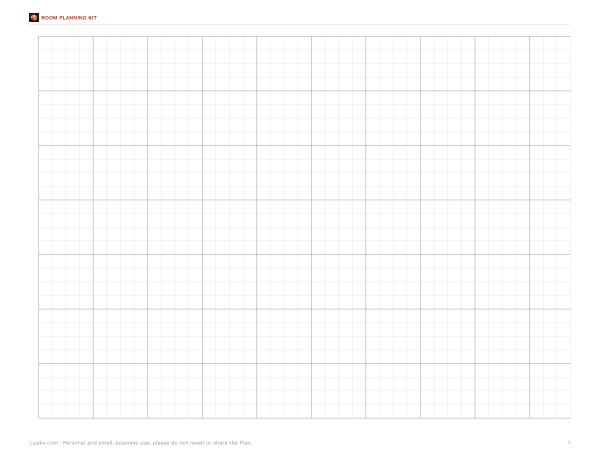 Preview of Printable Graph Paper Landscape